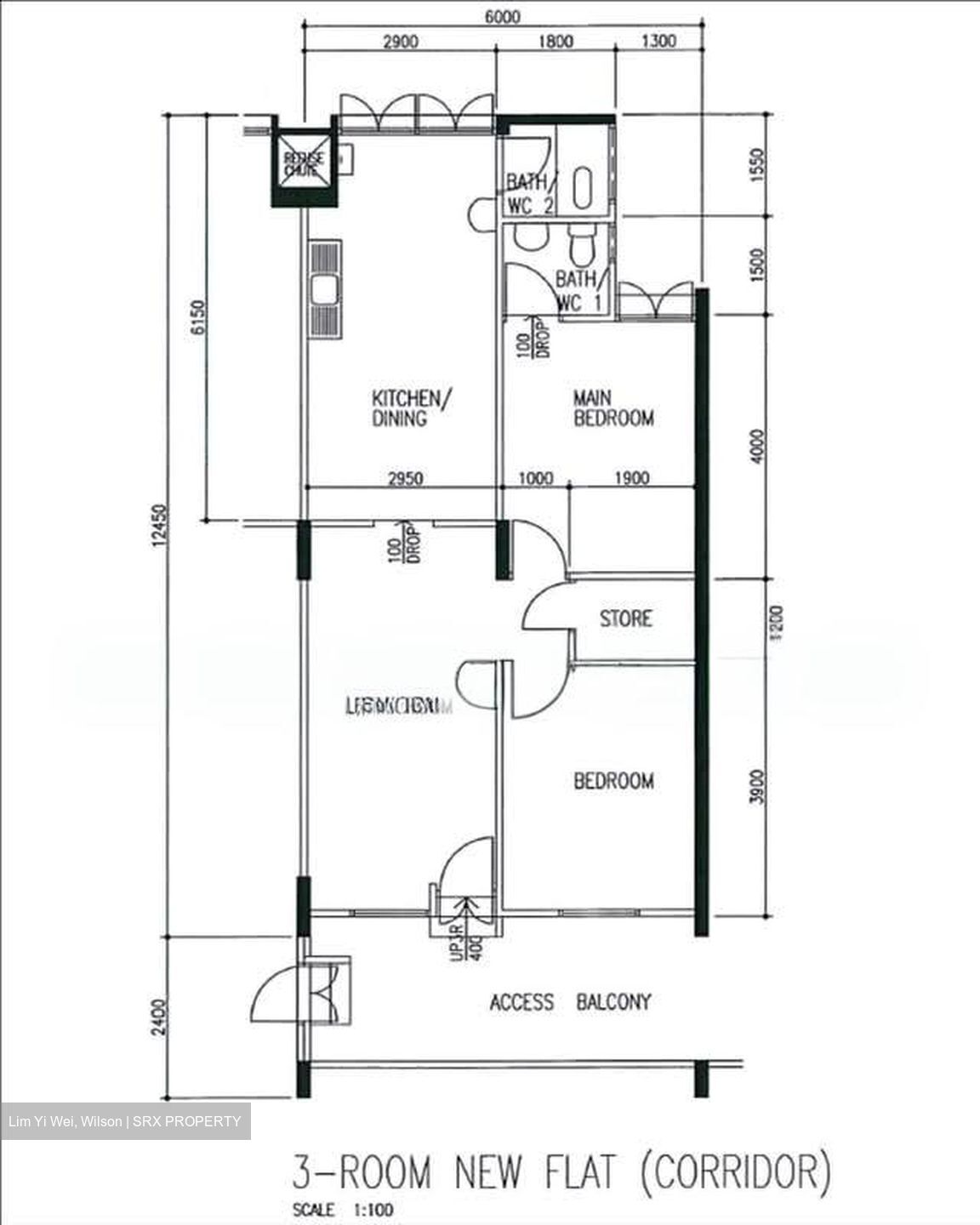 Blk 374 Clementi Avenue 4 (Clementi), HDB 3 Rooms #541668401